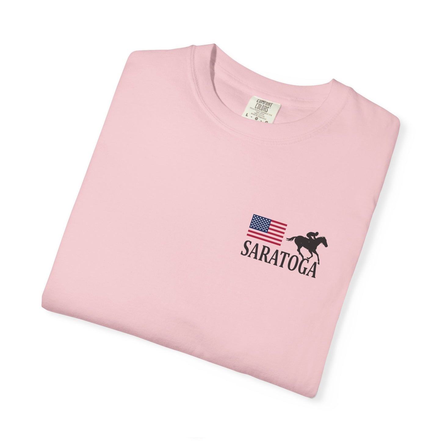 Saratoga All American Chest Design T-Shirt - 12 colors