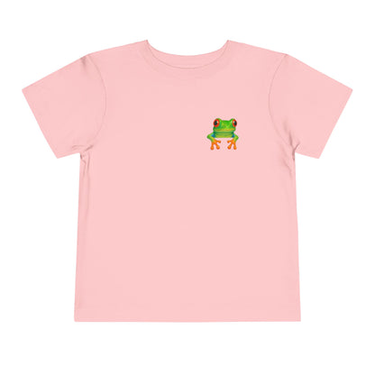 Froggy Friend Cute Toddler Tee - 7 colors
