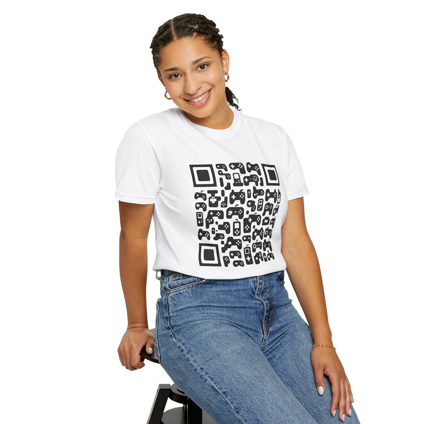 Gaming QR Code T-shirt - 11 colors