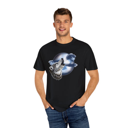 Howl at the Moon Lone Wolf T-Shirt - 13 colors