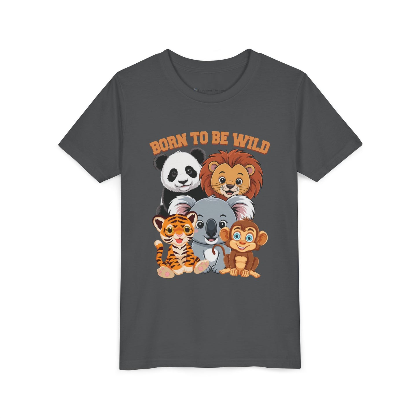 Born to Be Wild Animal Friends Kids T-Shirt