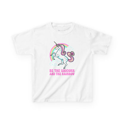 Kids' Be The Unicorn and The Rainbow T-Shirt - 17 Colors