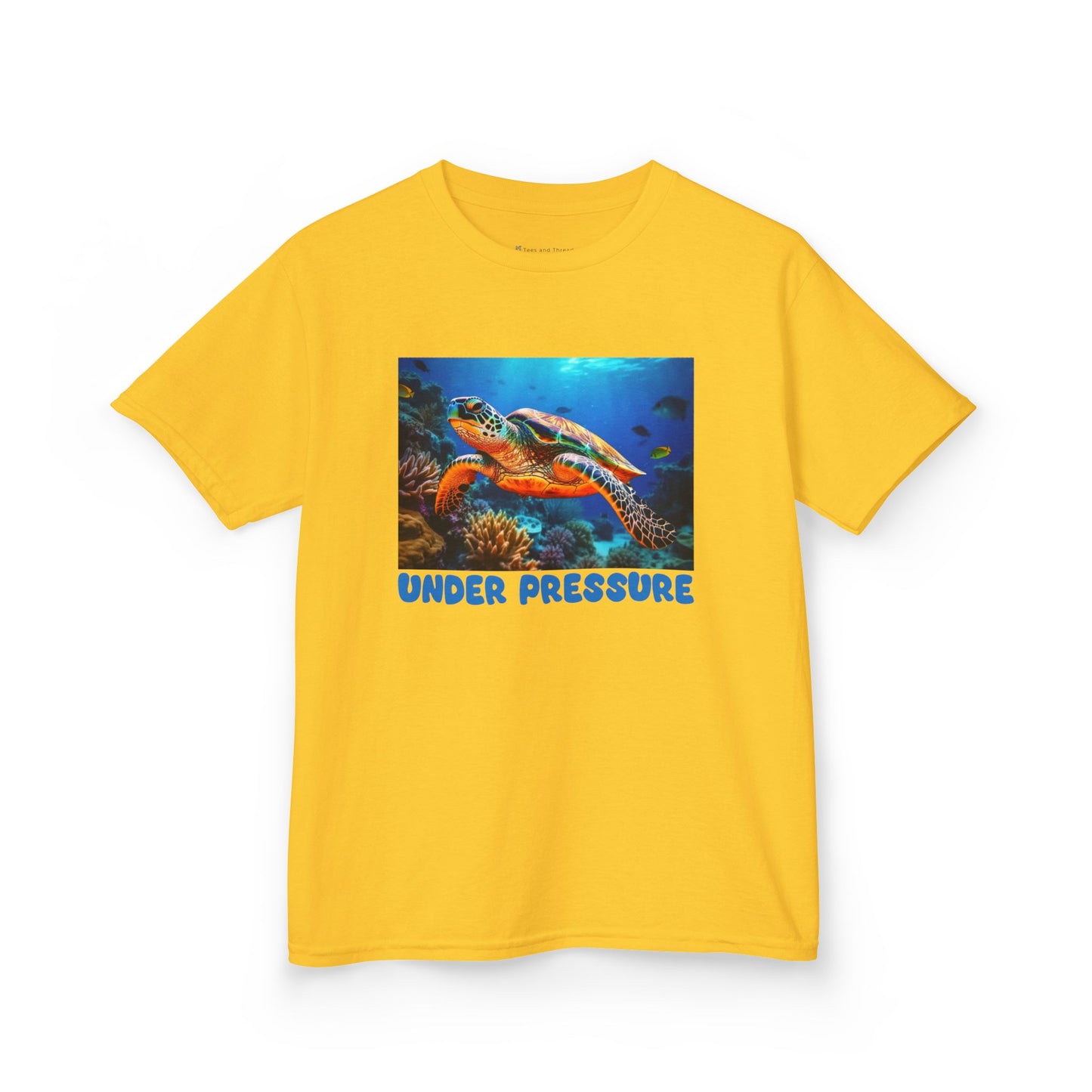 Kids' Under Pressure Sea Turtle T-shirt - 15 colors