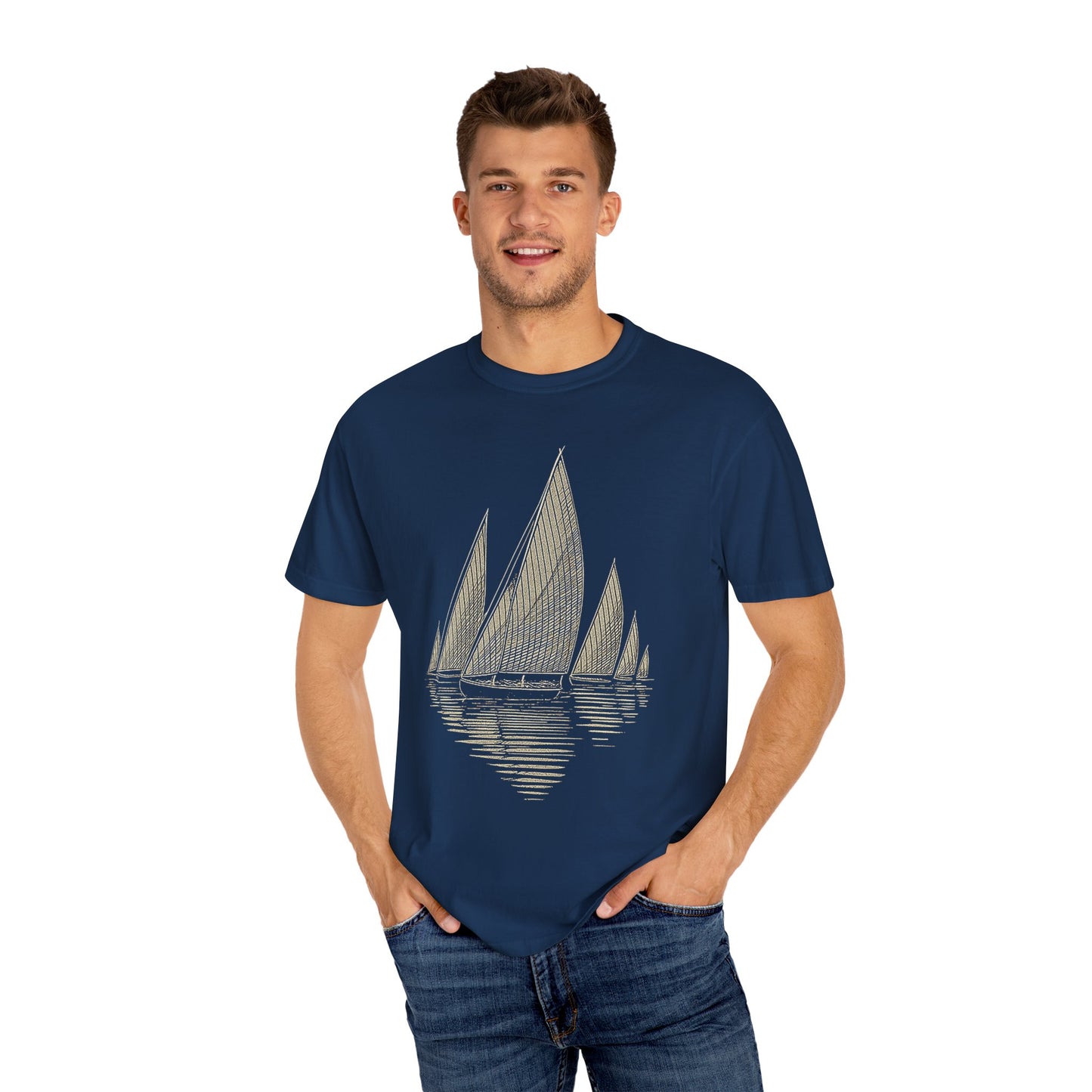 Sailing Shadows Unisex T-Shirt - 13 colors