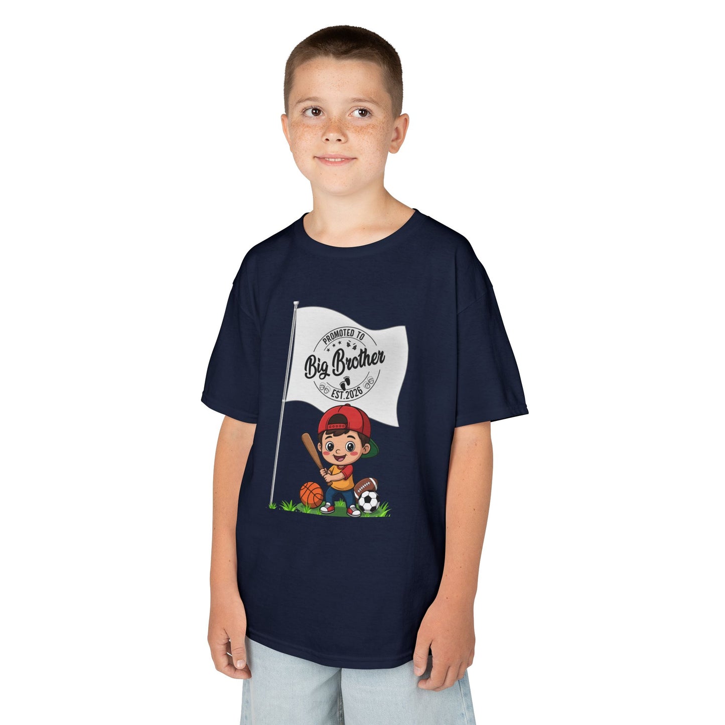 Kids' Promoted to Big Brother 2026 T-Shirt - 16 colors