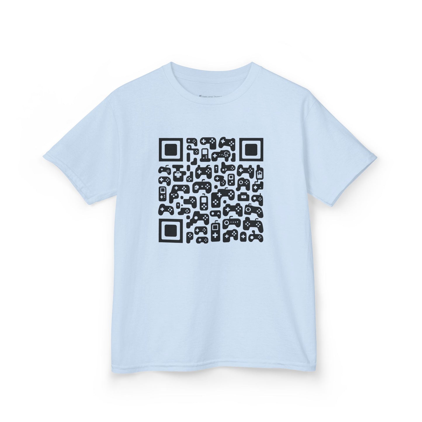 Kids' Gaming QR Code T-shirt - 7 colors
