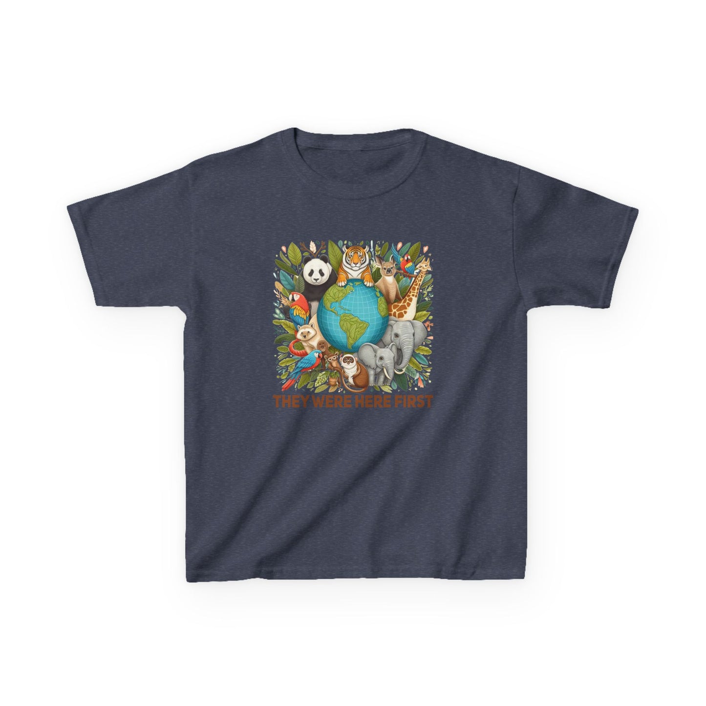 Kids' They Were Here First Animal T-shirt - 14 colors