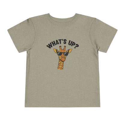 What's Up Cute Giraffe Toddler Tee - 6 colors
