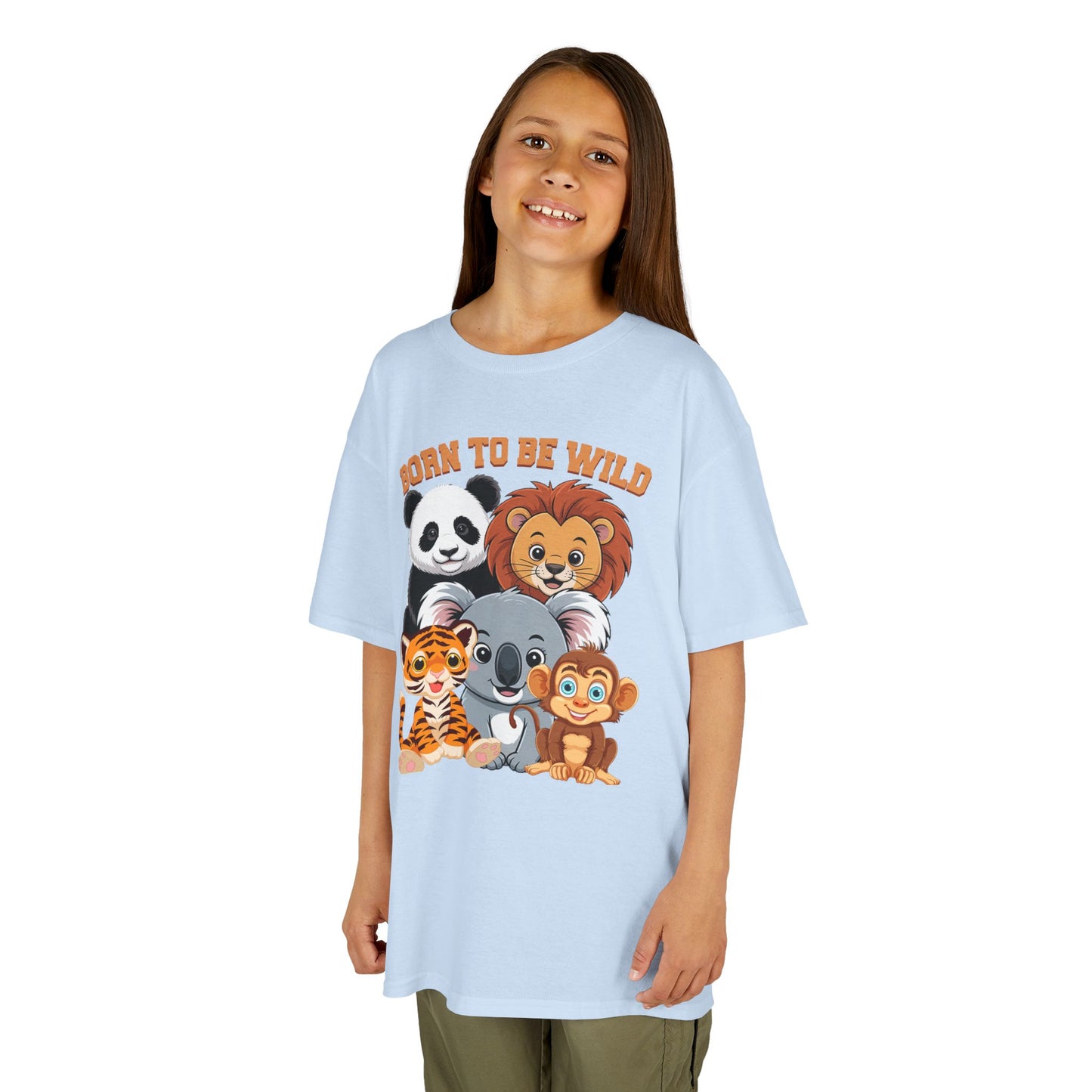 Kids' Born to Be Wild Animal Friends T-Shirt - 18 colors