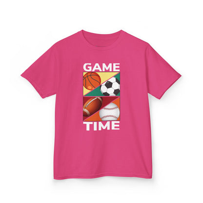 Kids' Sports Game Time T-Shirt - 16 colors