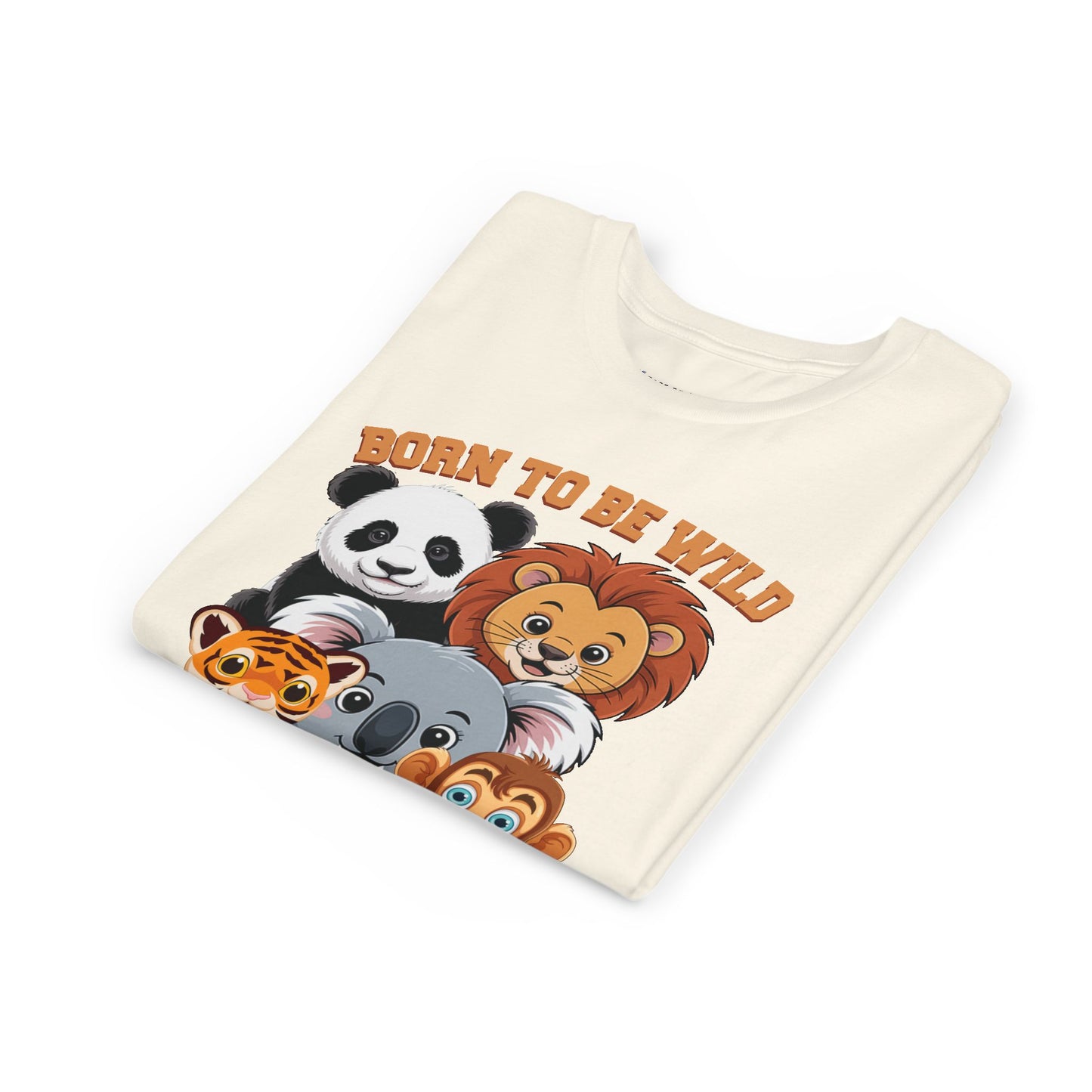 Born to Be Wild Animal Friends Kids T-Shirt