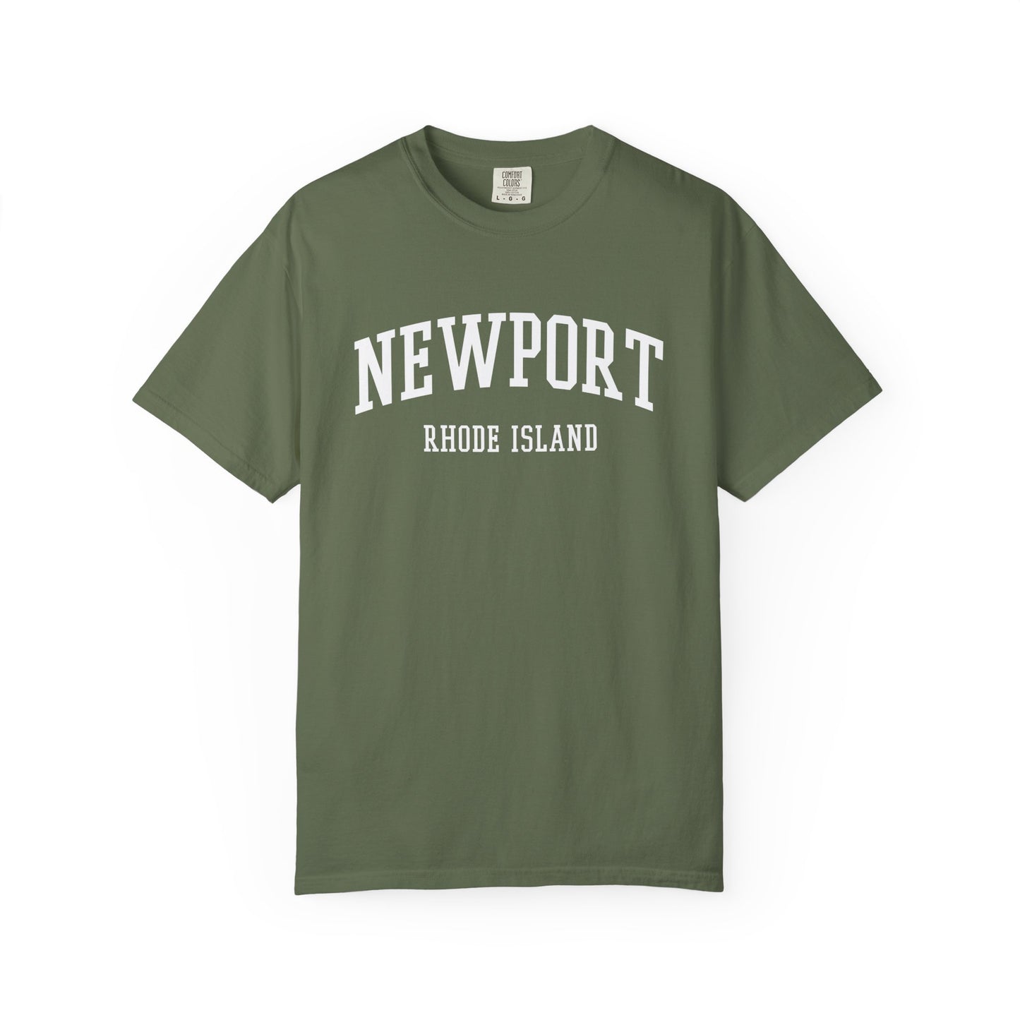 Newport Rhode Island Classic Block T-shirt - 15 colors