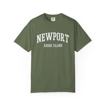 Newport Rhode Island Classic Block T-shirt - 15 colors