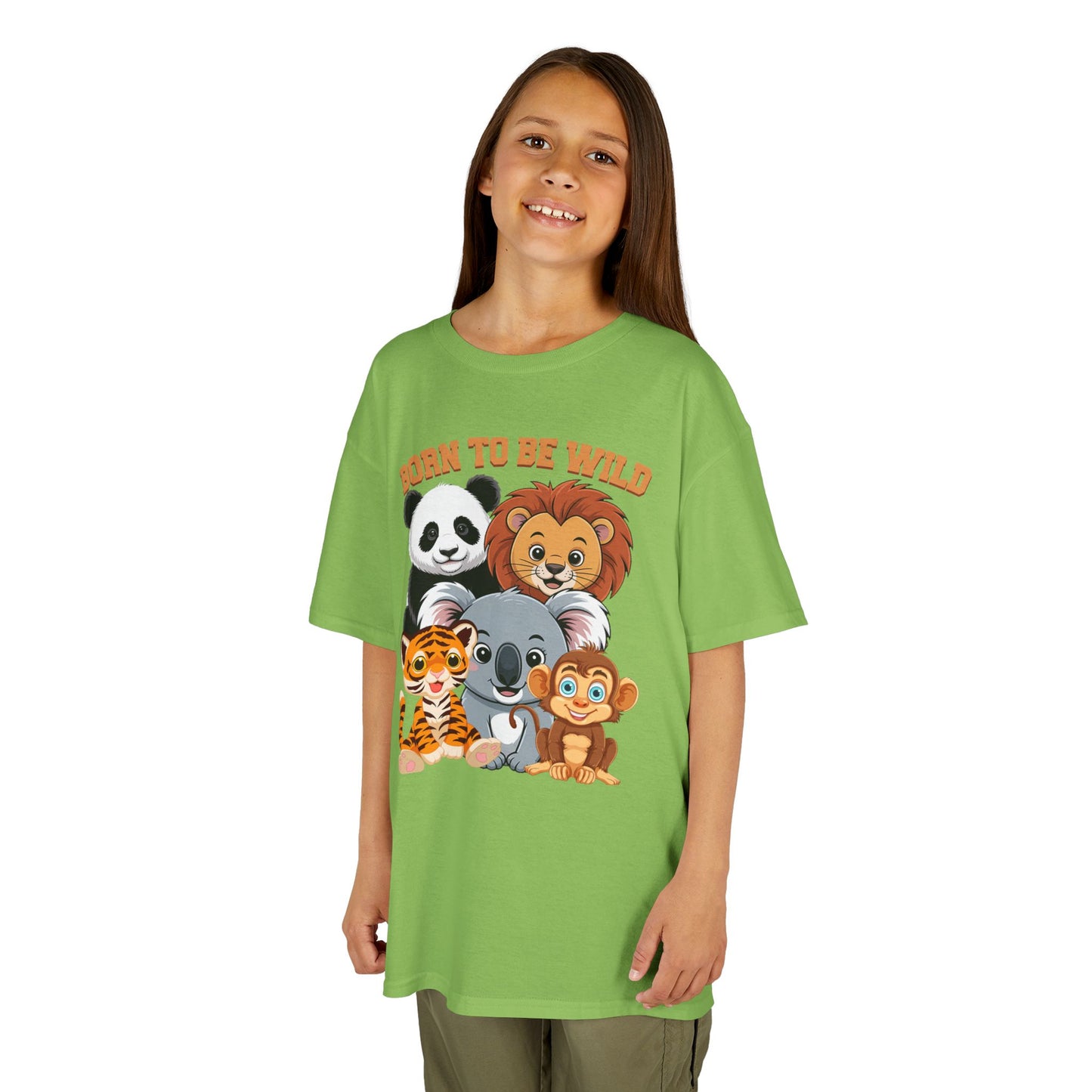 Kids' Born to Be Wild Animal Friends T-Shirt - 18 colors