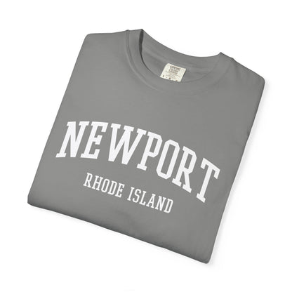 Newport Rhode Island Classic Block T-shirt - 15 colors