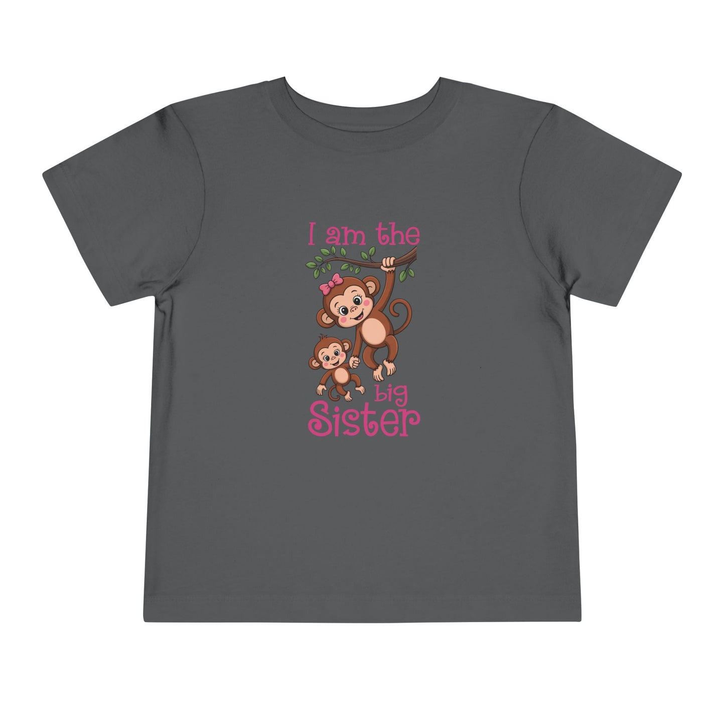 I Am The Big Sister Cute Toddler Tee - 7 colors