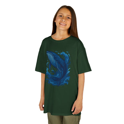 Kids' Soaring Whale T-shirt - 10 colors