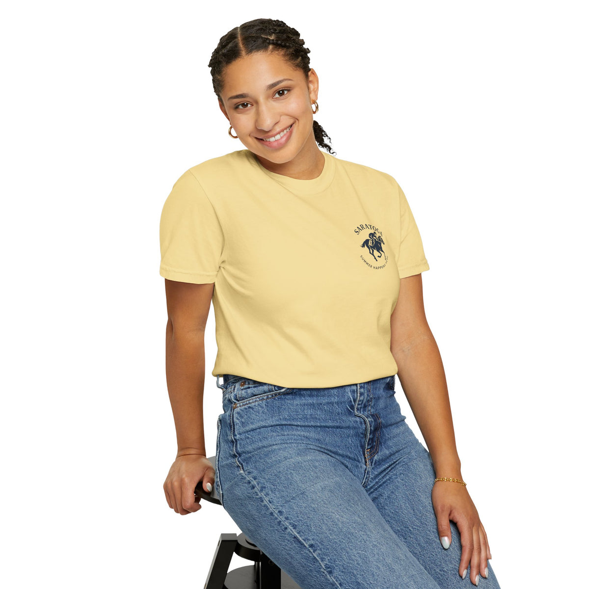 Saratoga Summer Happens Here T-Shirt - 10 colors