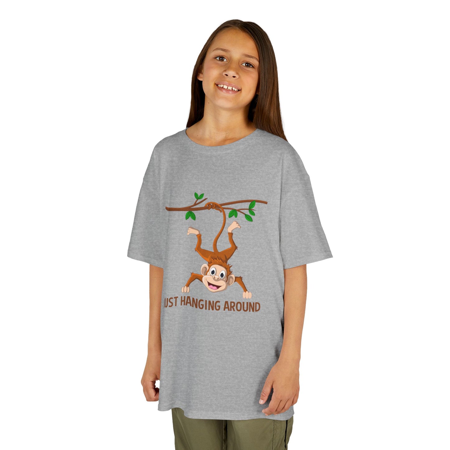 Kids' Just Hanging Around Monkey T-Shirt - 18 colors