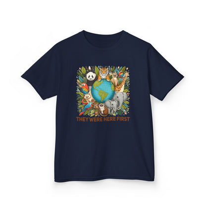 Kids' They Were Here First Animal T-shirt - 14 colors