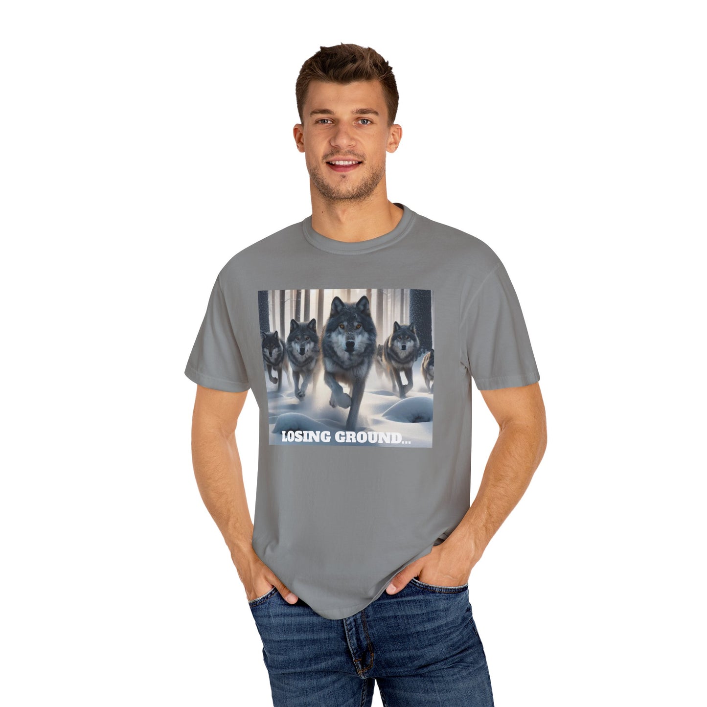 Wolf Pack Losing Ground T-Shirt - 16 colors