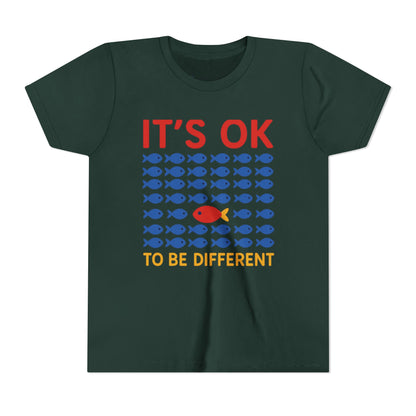 It's OK To Be Different Fishy Friends Kids T-Shirt