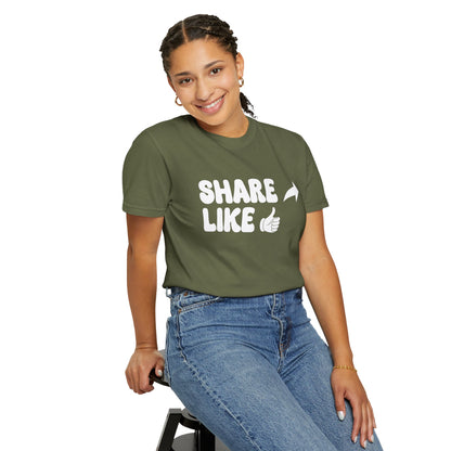 Share, Like Unisex T-Shirt - 11 colors