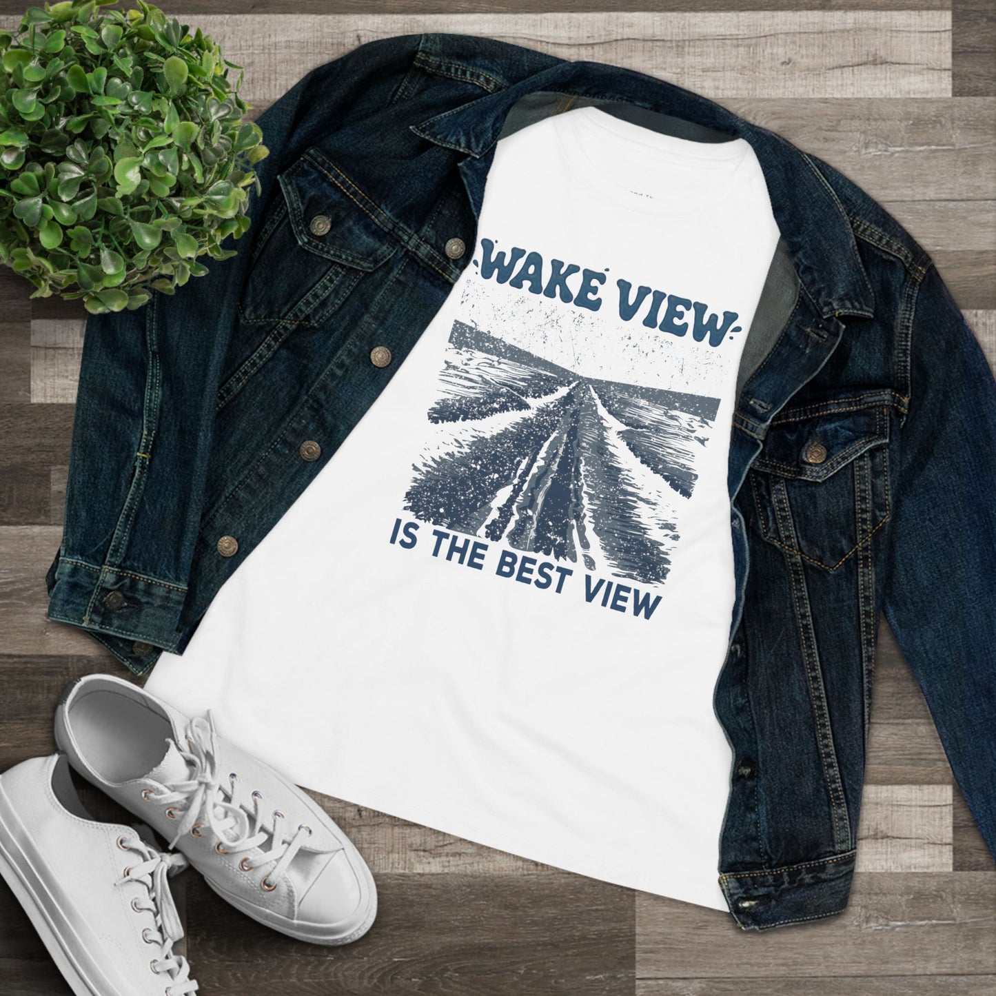 Women's Wake View is The Best View Semi-Relaxed T-Shirt - 3 colors