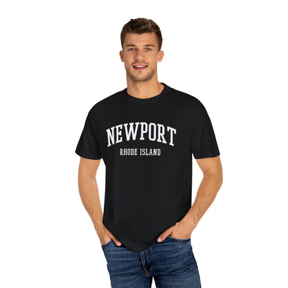 Newport Rhode Island Classic Block T-shirt - 15 colors