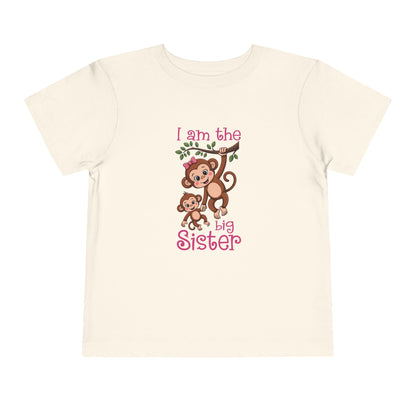 I Am The Big Sister Cute Toddler Tee - 7 colors