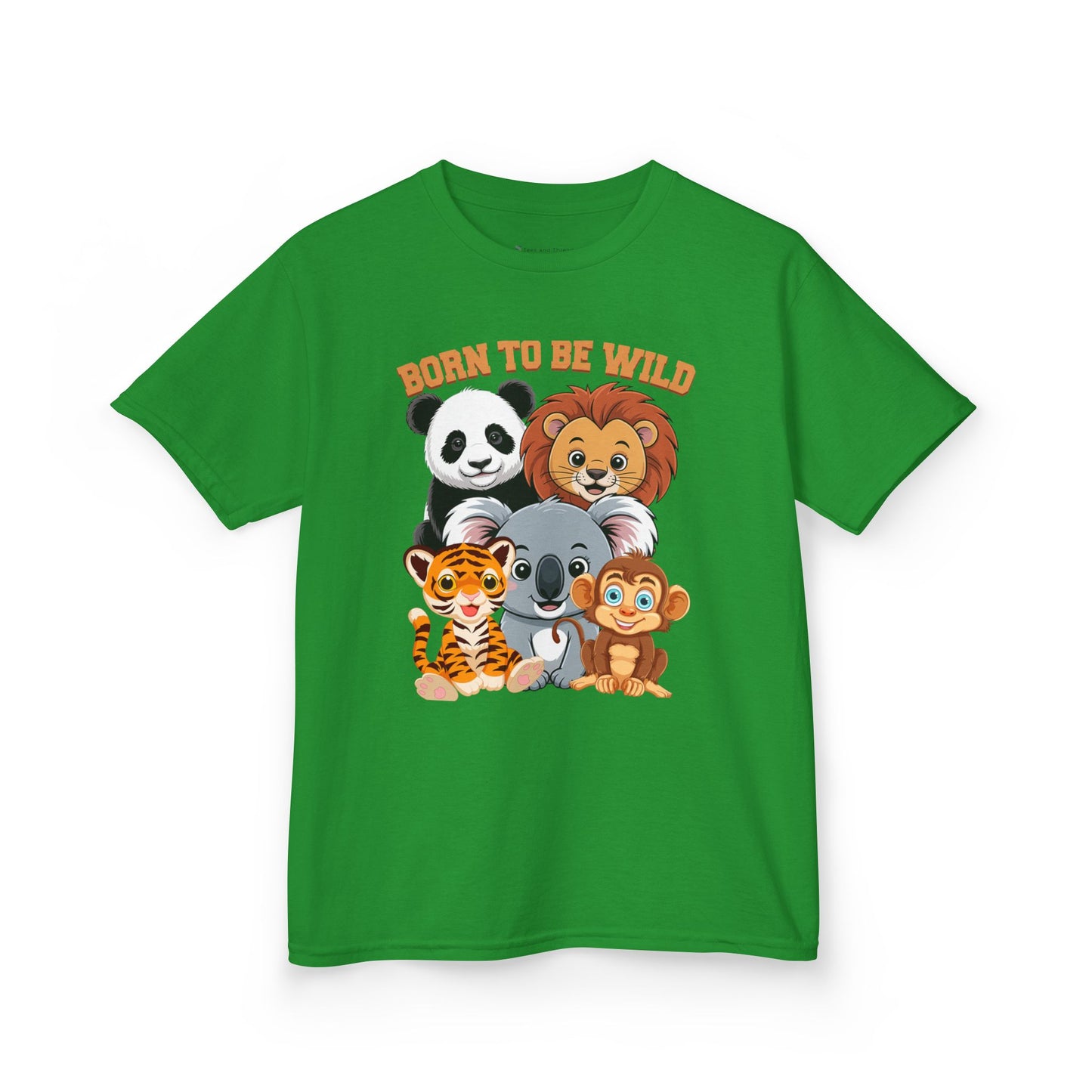 Kids' Born to Be Wild Animal Friends T-Shirt - 18 colors