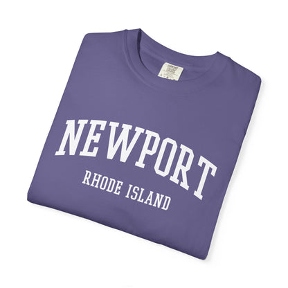 Newport Rhode Island Classic Block T-shirt - 15 colors