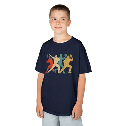 Kids' Baseball Shadows T-Shirt - 13 colors