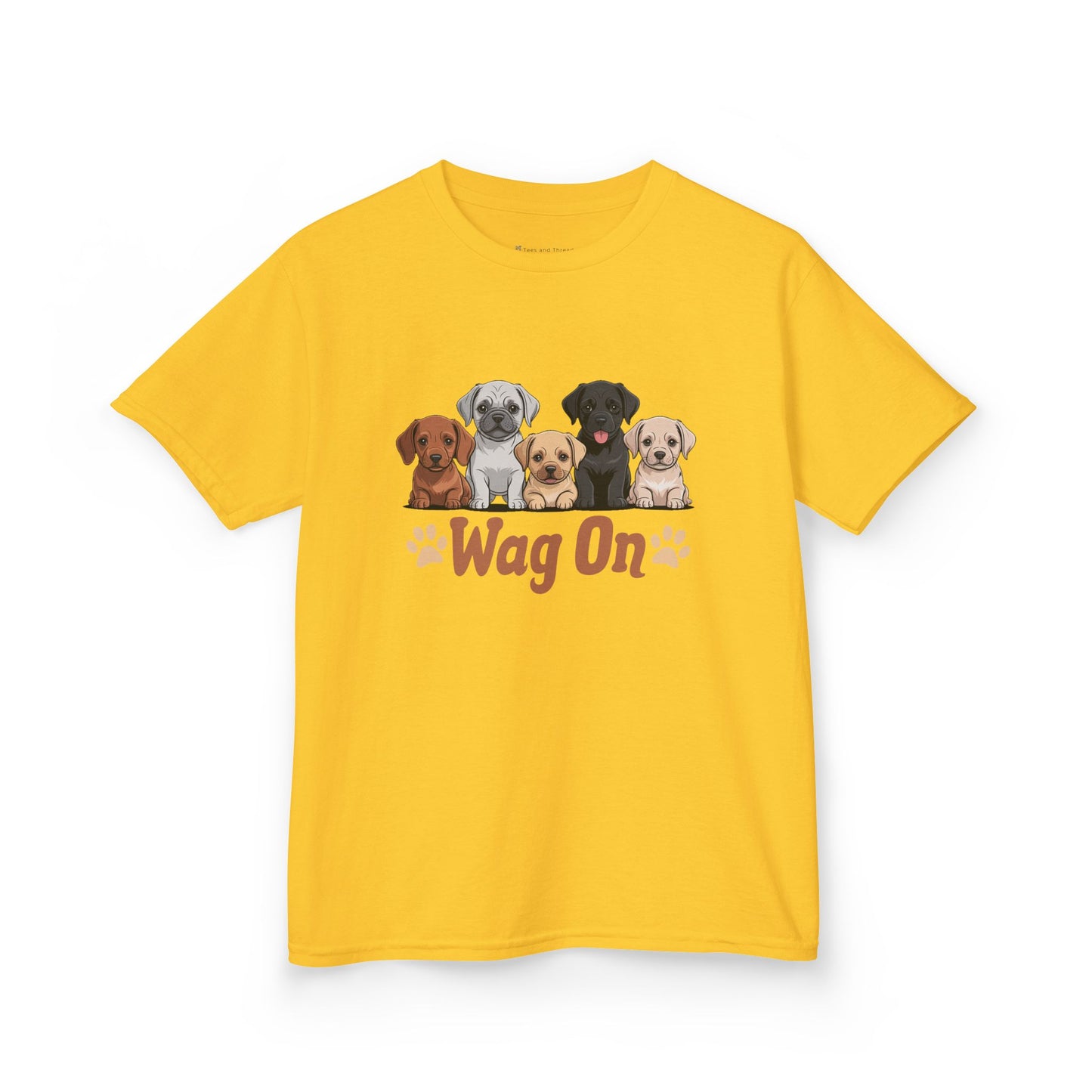 Kids' Wag On Furry Puppies T-Shirt