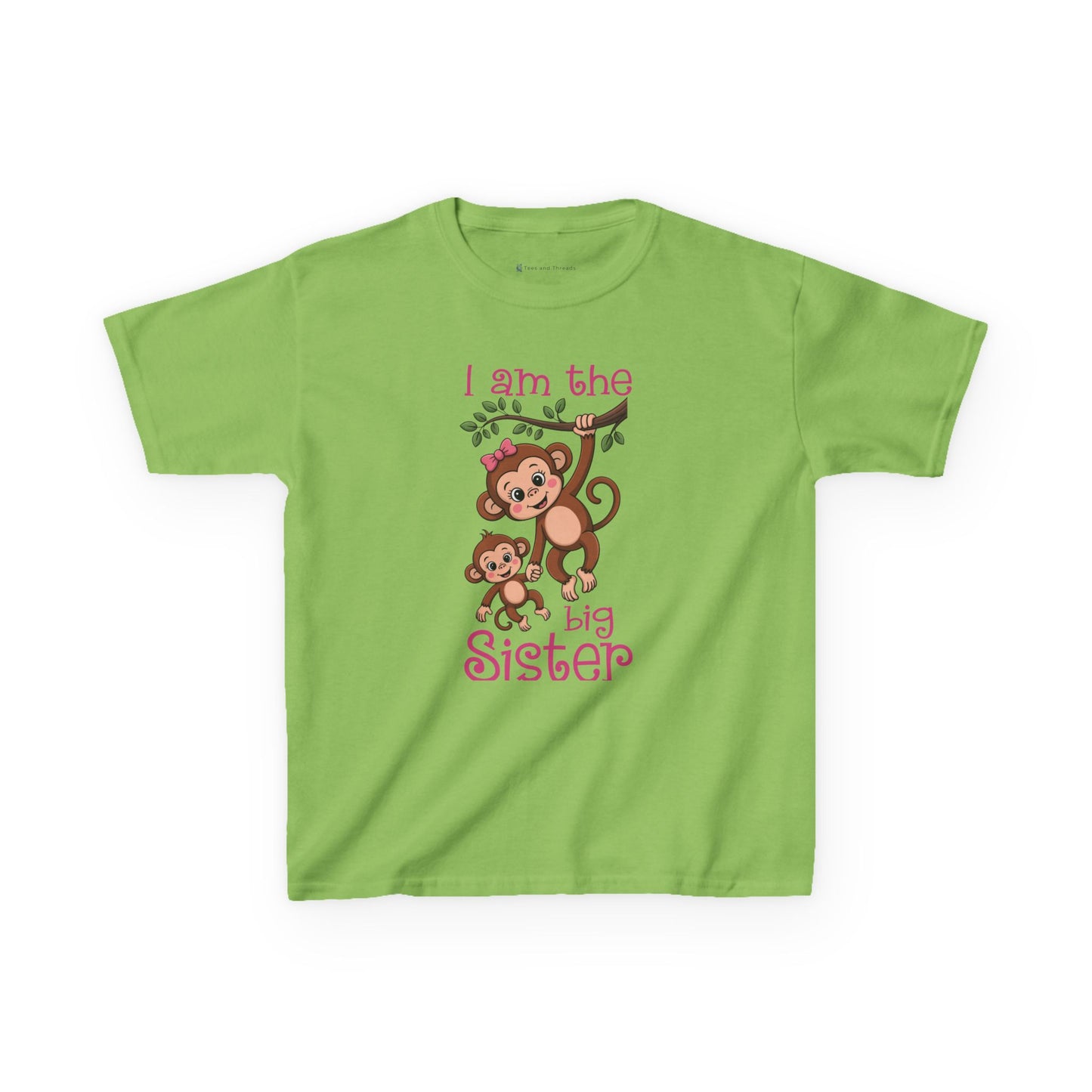 Kids' I Am The Big Sister T-Shirt