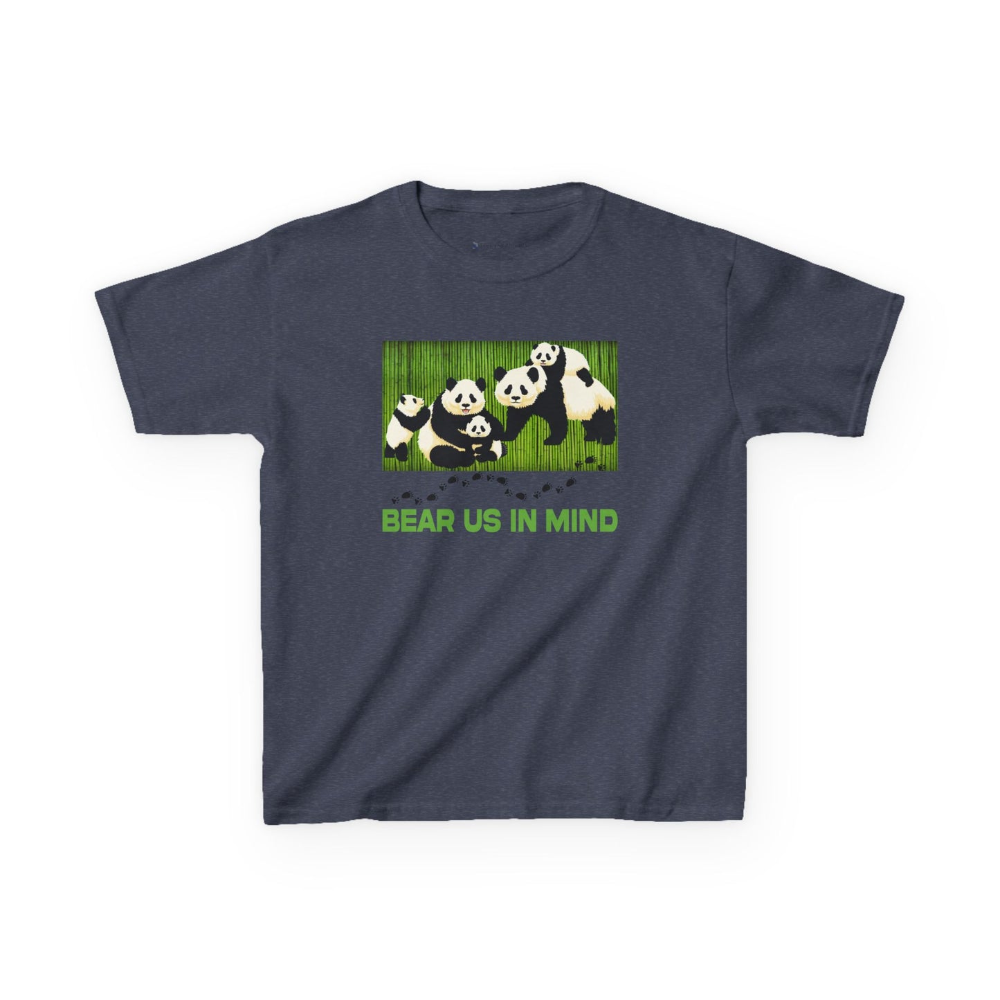 Kids' Bear Us In Mind Panda T-Shirt - 15 colors