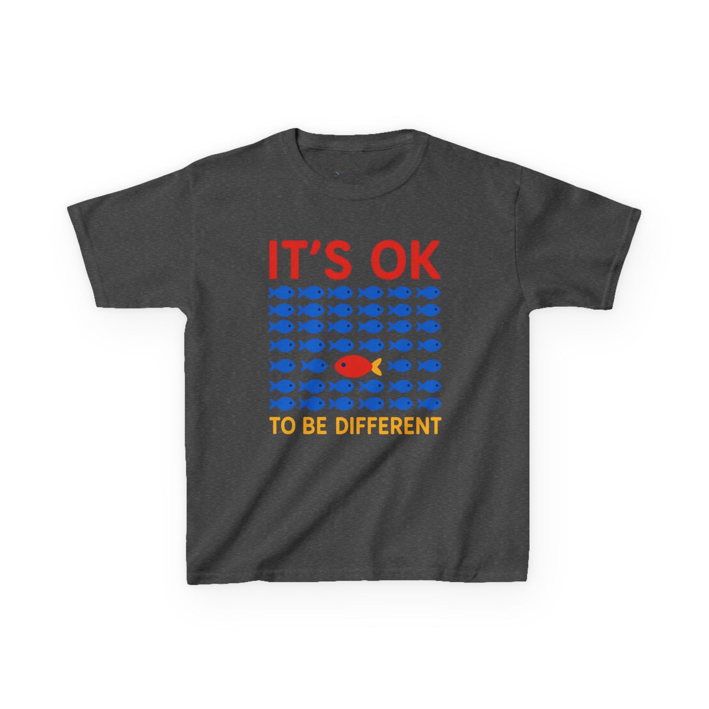 Kids' It's OK To Be Different Fishy Friends T-Shirt
