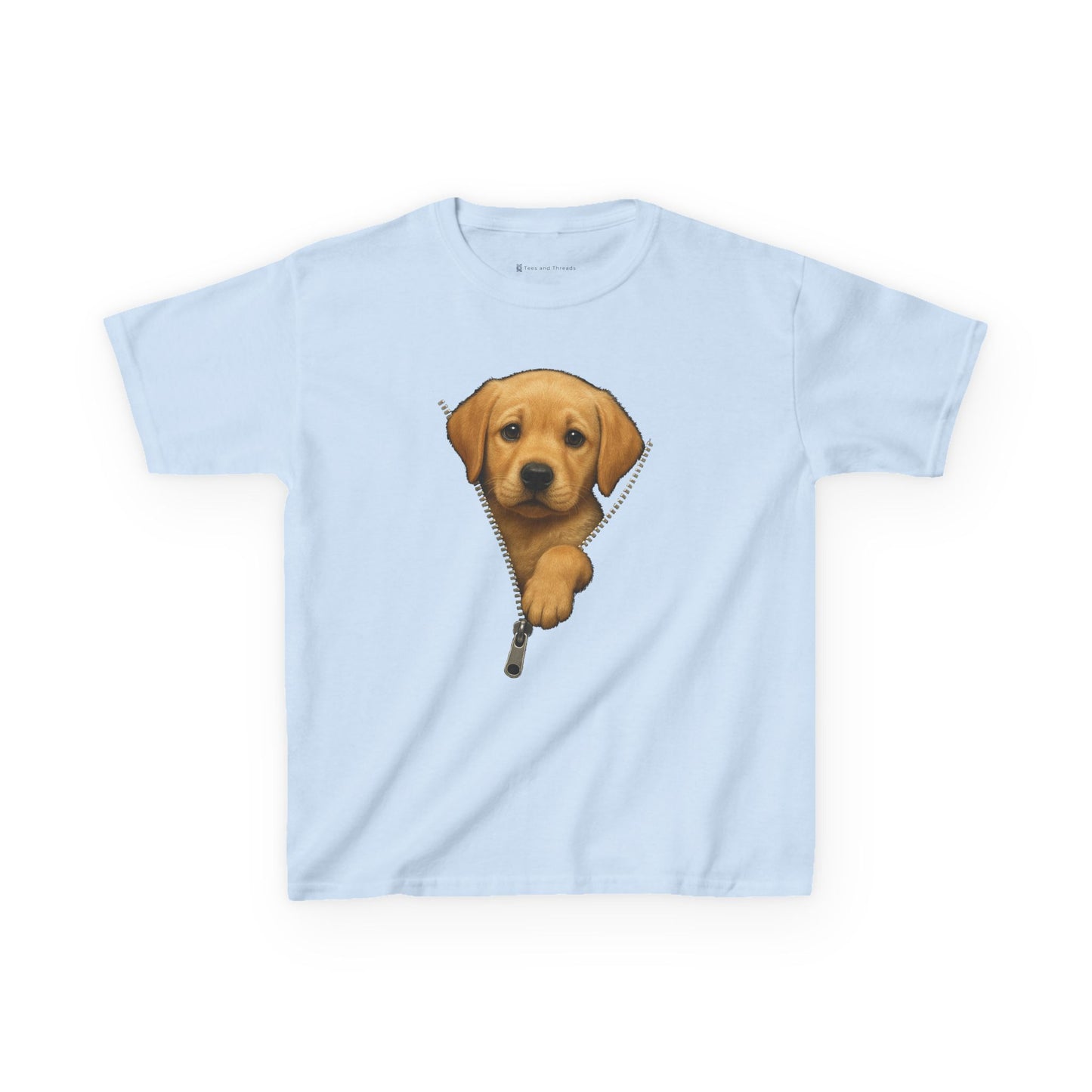 Kids' Peeking Puppy T-shirt - 15 colors
