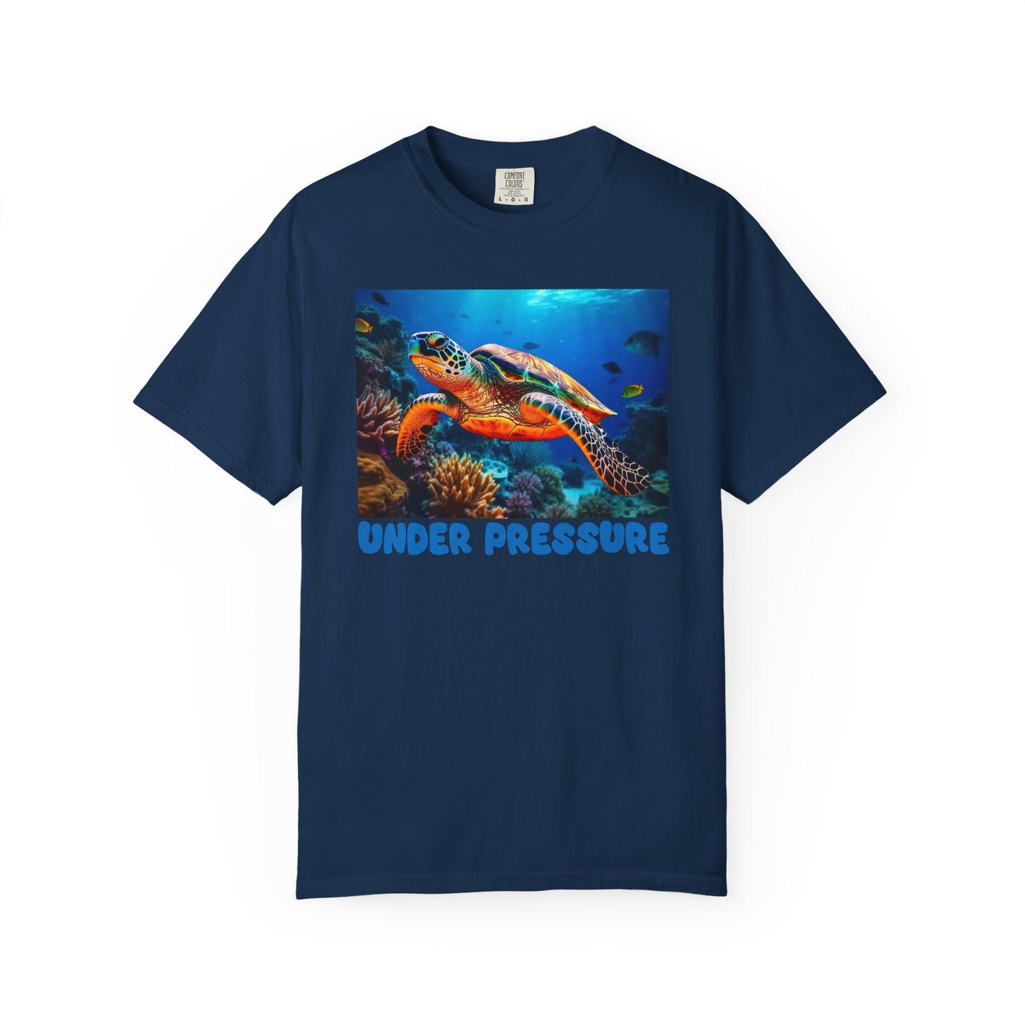 Under Pressure Sea Turtle T-Shirt - 16 colors
