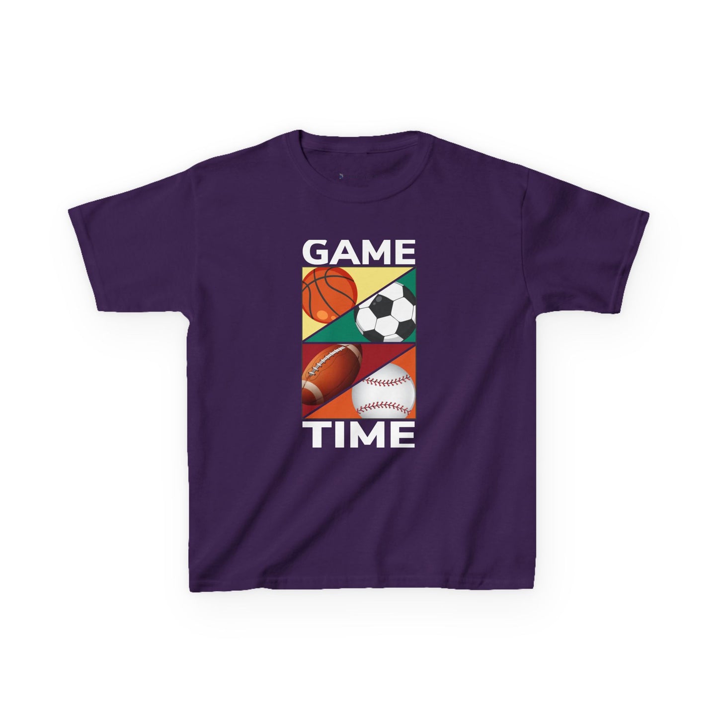 Kids' Sports Game Time T-Shirt - 16 colors