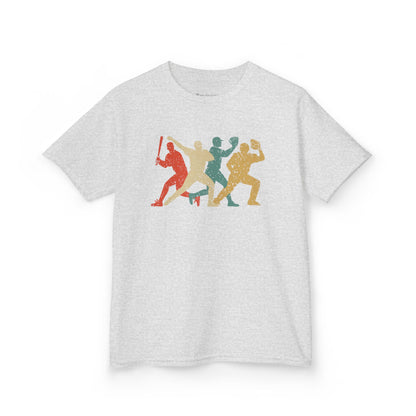 Kids' Baseball Shadows T-Shirt - 13 colors