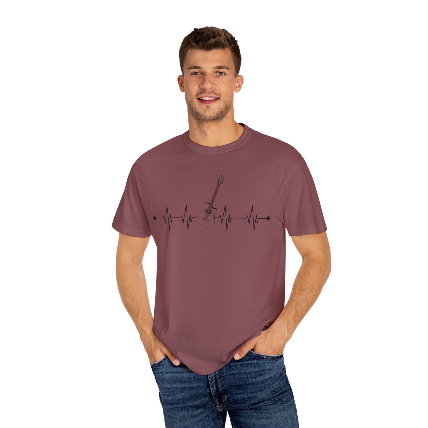 Guitar Heartbeat T-Shirt - 16 colors
