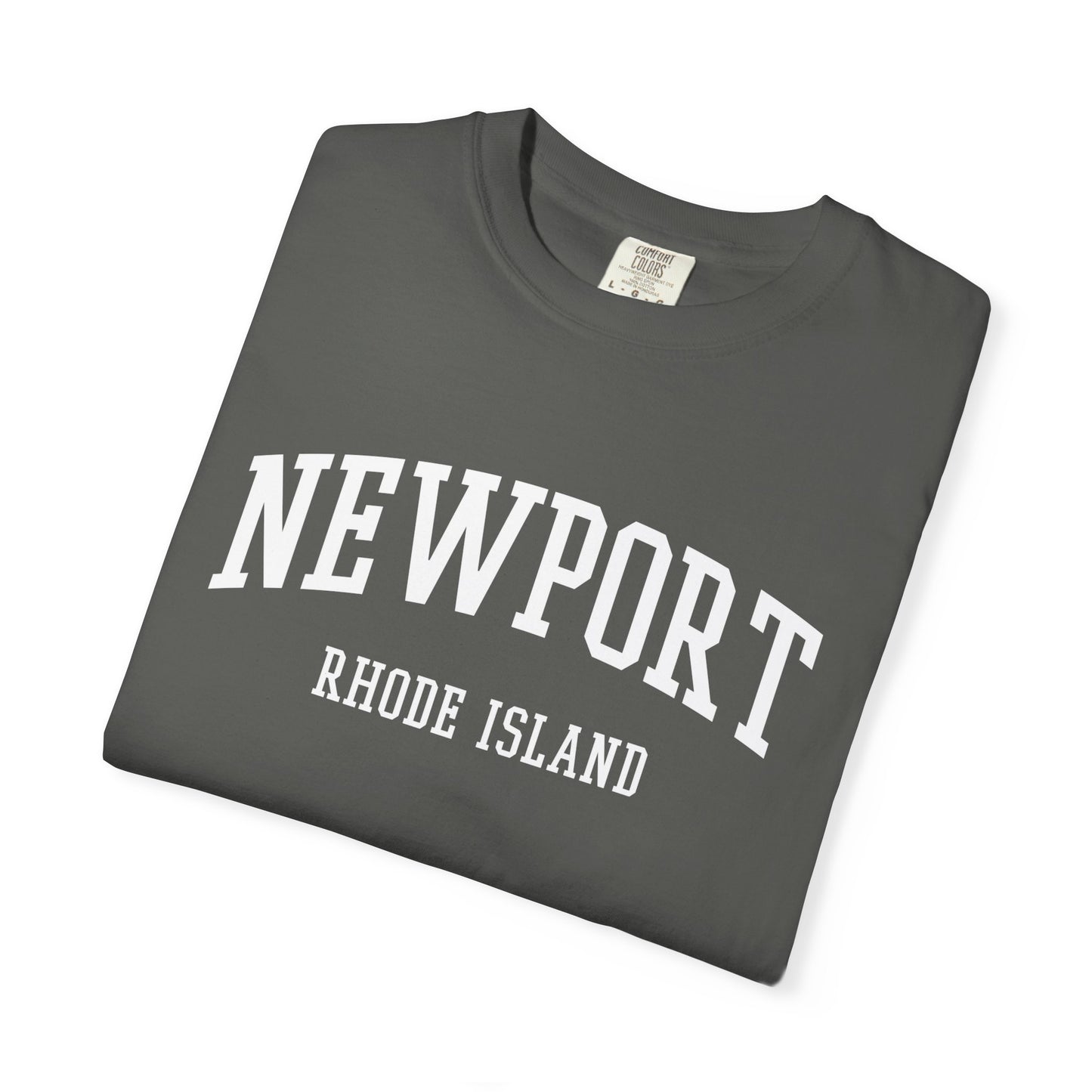 Newport Rhode Island Classic Block T-shirt - 15 colors