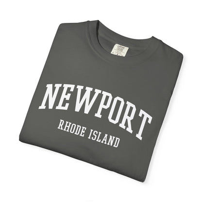 Newport Rhode Island Classic Block T-shirt - 15 colors