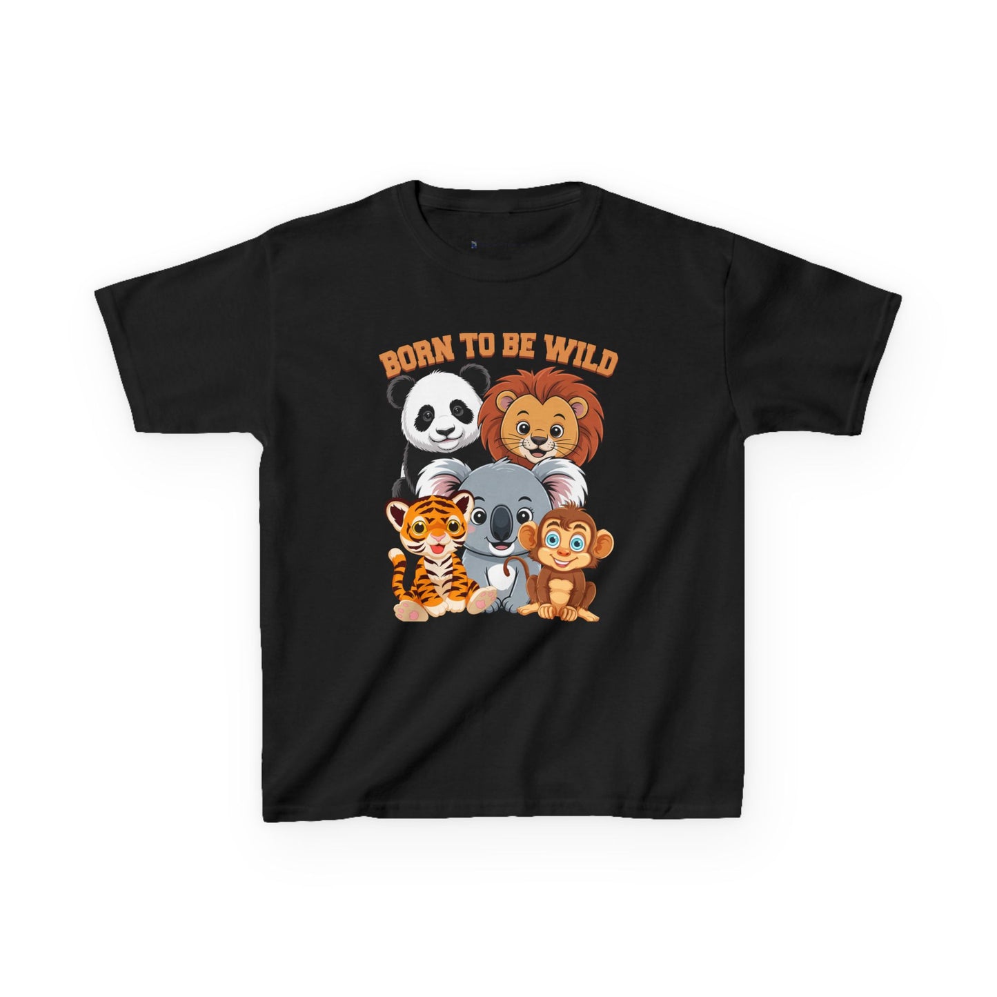Kids' Born to Be Wild Animal Friends T-Shirt - 18 colors