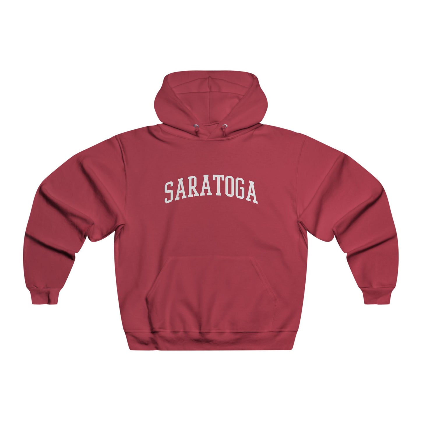 Saratoga Men's Hoodie, Cozy Sweatshirt - 7 colors