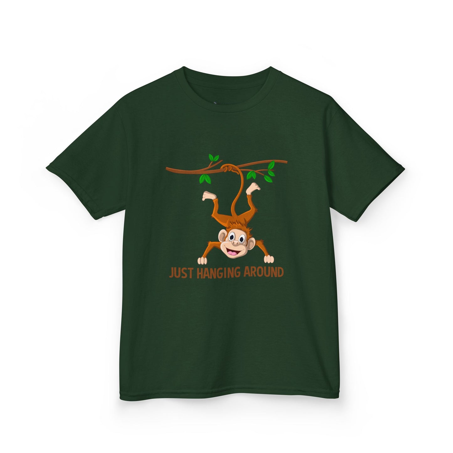 Kids' Just Hanging Around Monkey T-Shirt - 18 colors