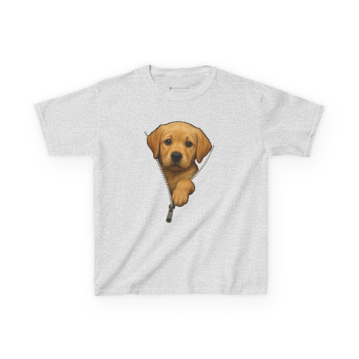 Kids' Peeking Puppy T-shirt - 15 colors