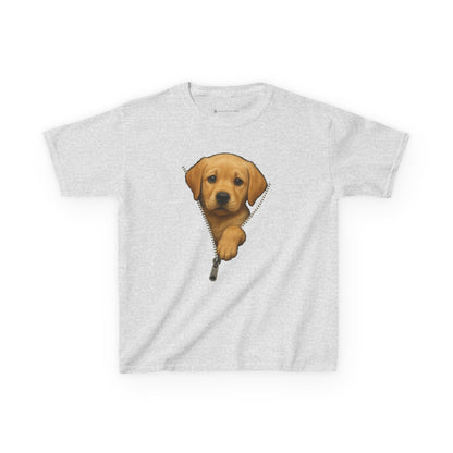 Kids' Peeking Puppy T-shirt - 15 colors