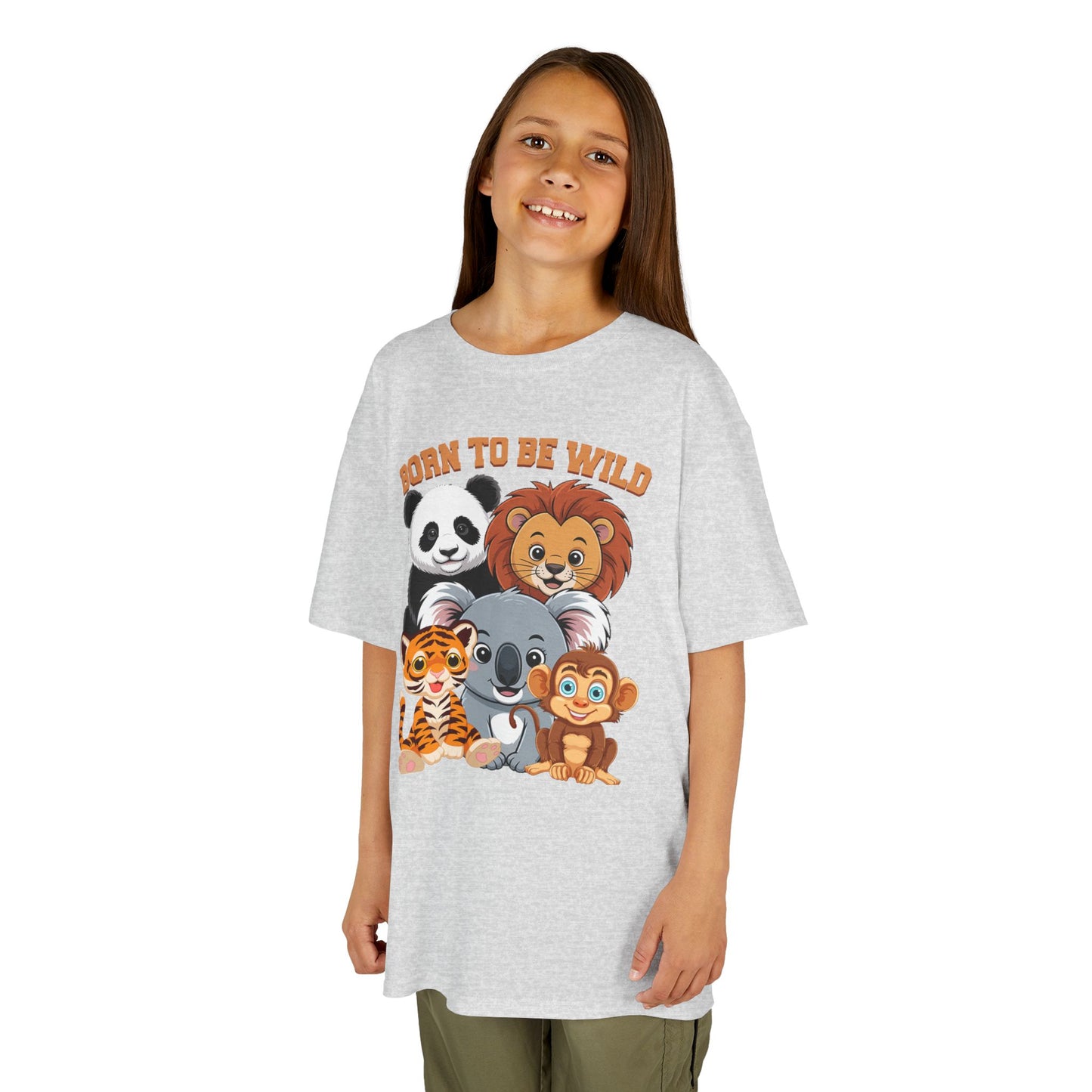 Kids' Born to Be Wild Animal Friends T-Shirt - 18 colors